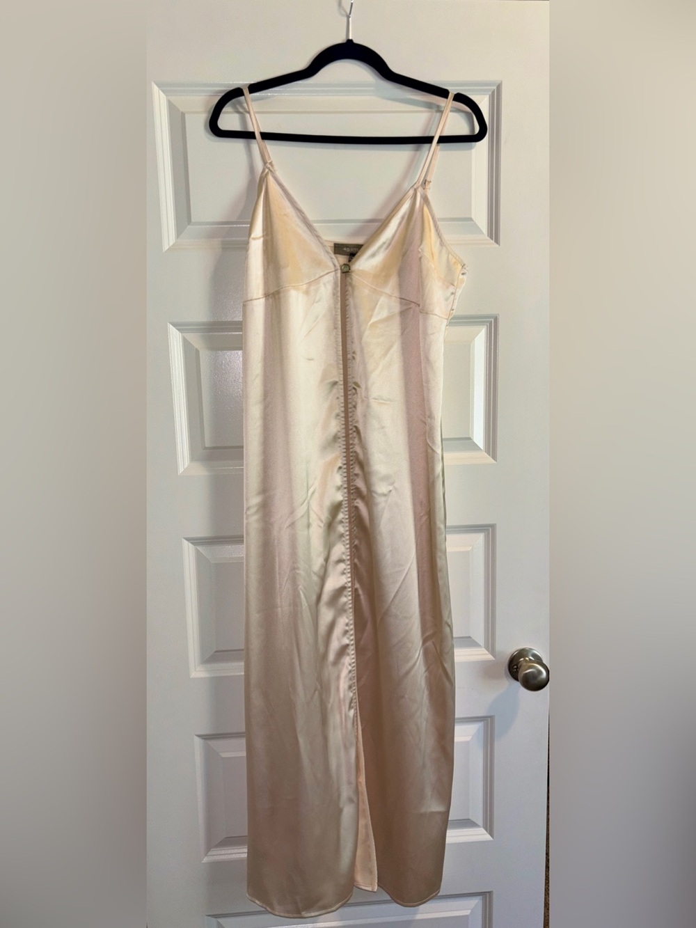 Champagne Satin Overlay